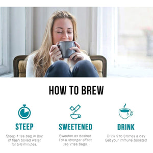 Guava Leaf Tea 24 Tea Bags - 100% Organic Natural Guava Leaves Tea - Suppviv