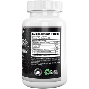 Gyno - Burn Pills Male Chest Fat Burner 1 PACK - Suppviv