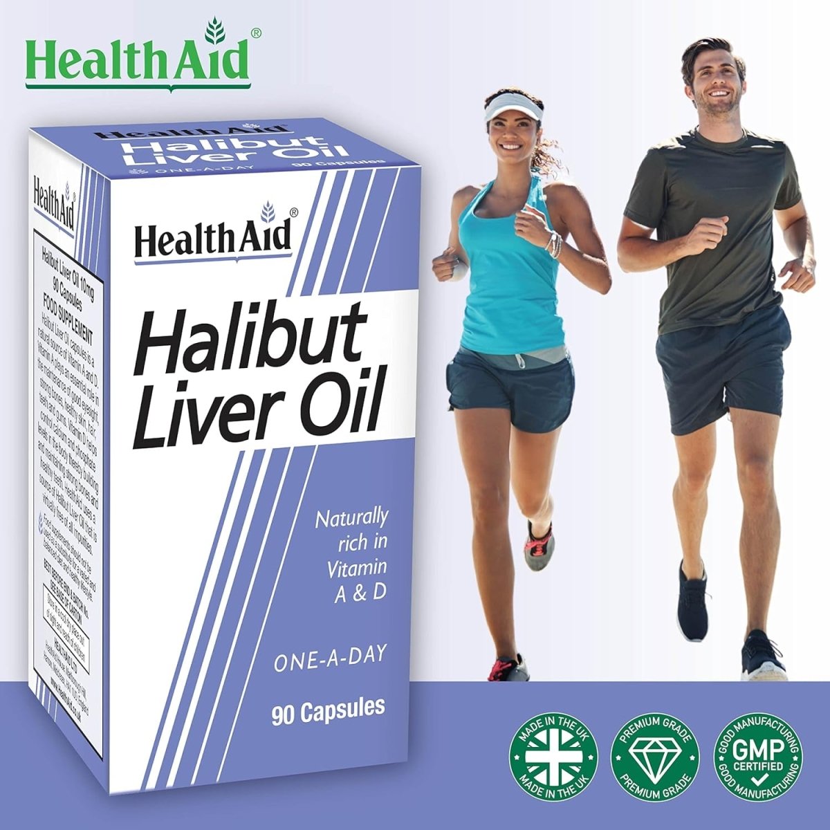 Halibut Liver Oil - 90 Capsules - Suppviv