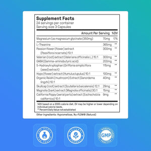 Happy Mammoth Deep Sleep Mode - 1 PACK 72 Vegan Capsules - Suppviv