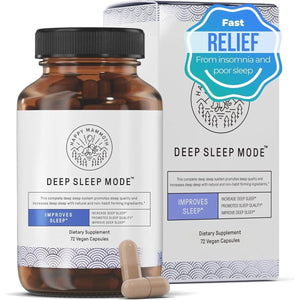 Happy Mammoth Deep Sleep Mode - 1 PACK 72 Vegan Capsules - Suppviv