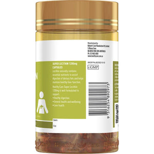 Healthy Care Lecithin 1200Mg 100Caps - Suppviv