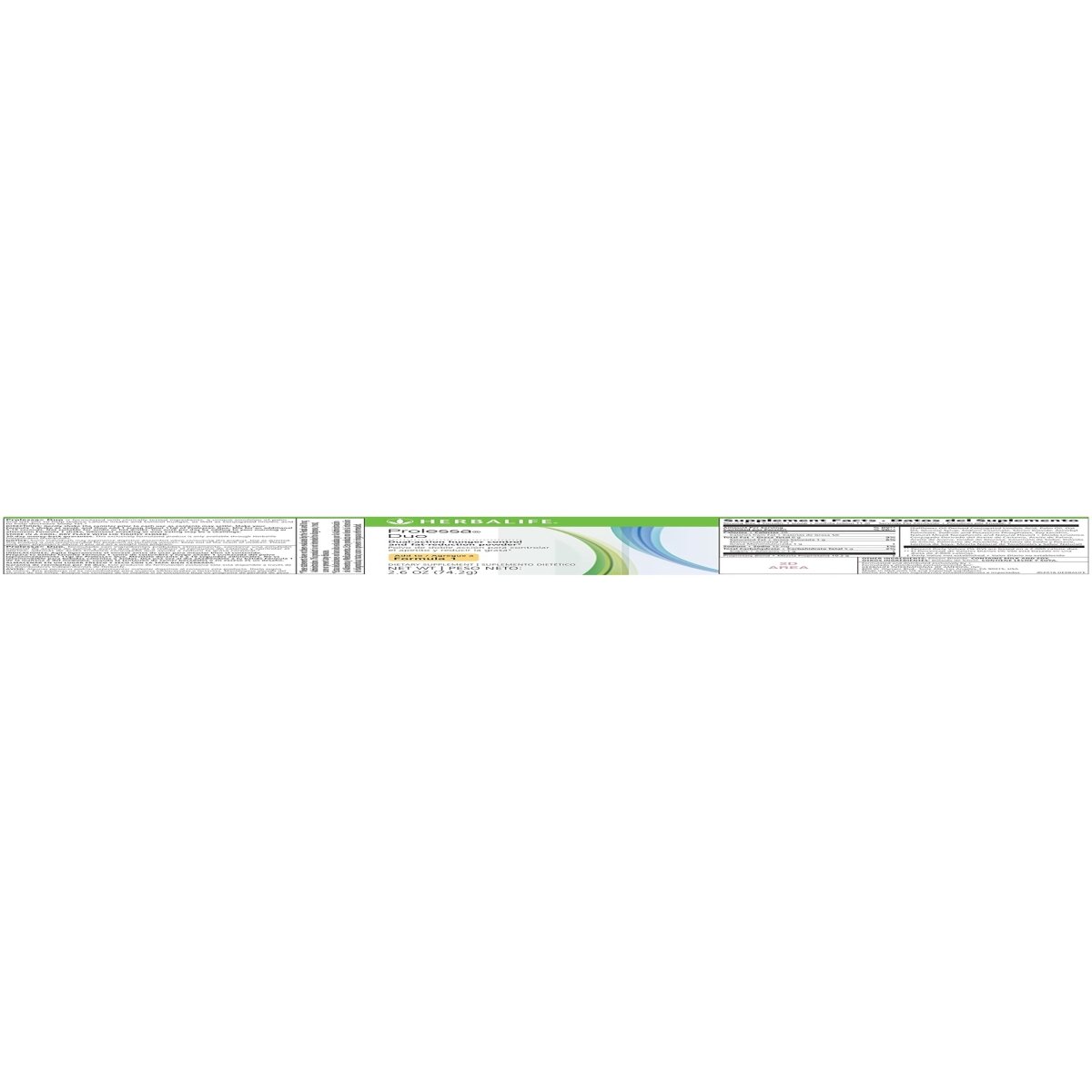 Herbalife Prolessa Duo 7 Day Program - Net Wt. 2.6 Oz - Suppviv