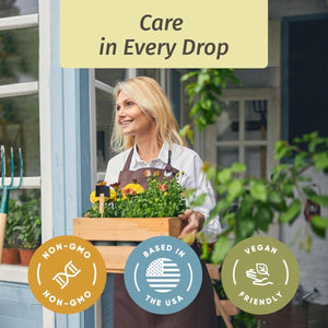 HERBAMAMA Adrenal Support Drops - Pure Ashwagandha and Rhodiola Rosea Adrenal Extracts for Vegan Energy Support - Suppviv