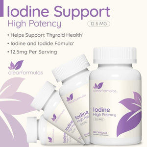 High Potency Potassium Iodine Supplement 1 PACK 60 Capsules - Suppviv