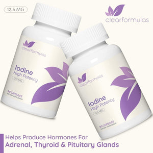 High Potency Potassium Iodine Supplement 1 PACK 60 Capsules - Suppviv