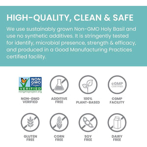 Himalaya Holy Basil Tulsi Herbal Supplement, 720 Mg, 60 Capsules, 2 Pack - Suppviv