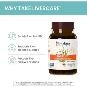 Himalaya Livercare Herbal Supplement Liver Cleanse 375 Mg 180 Capsules 90 Day Supply - Suppviv