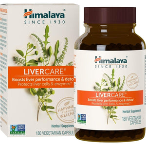 Himalaya Livercare Herbal Supplement Liver Cleanse 375 Mg 180 Capsules 90 Day Supply - Suppviv