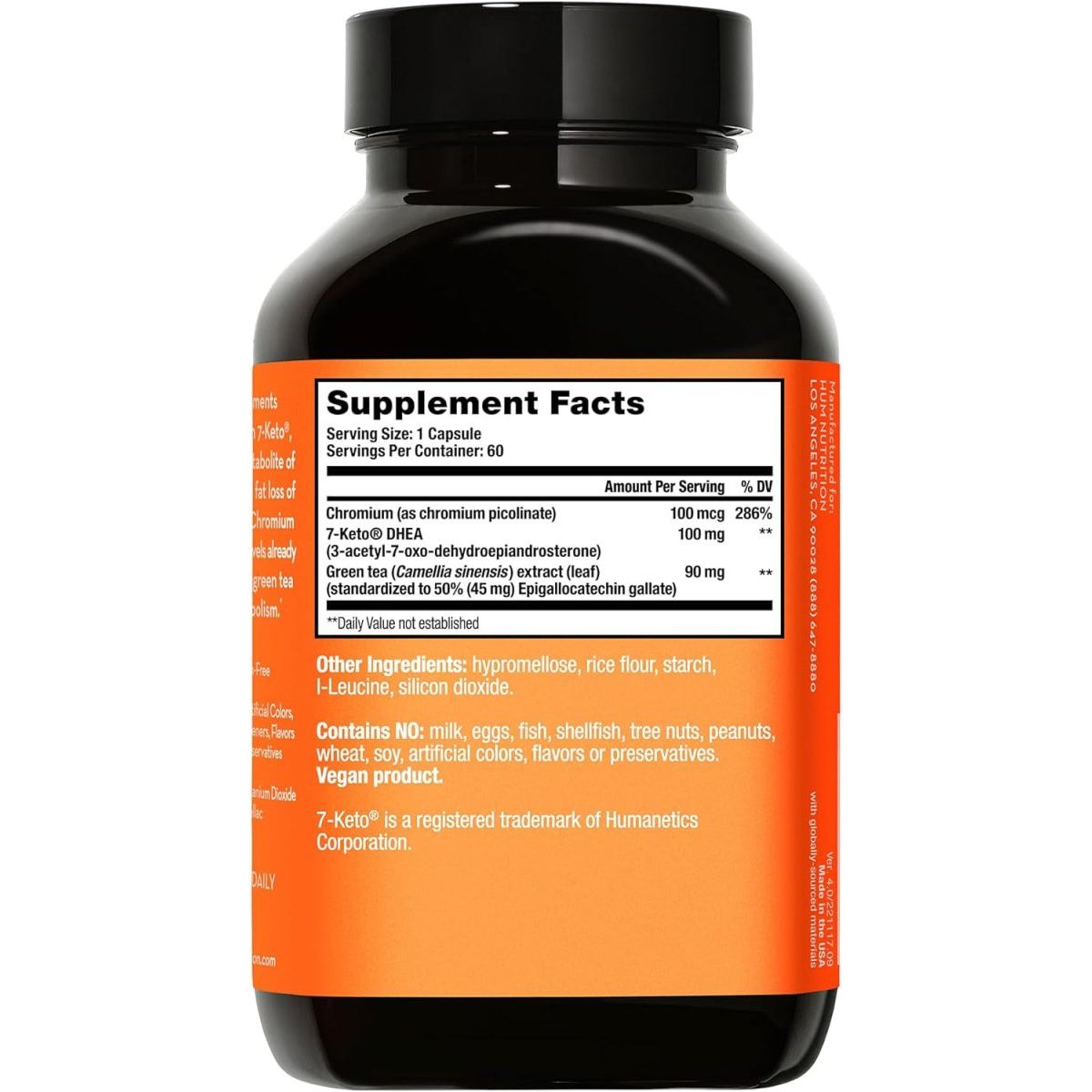 HUM Ripped Rooster - Natural Green Tea Supplement to Boost Metabolism, (60 - Count) - Suppviv