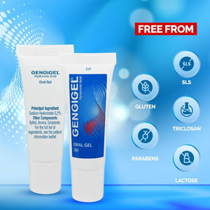 Hyaluronic Acid Oral Gel for Mouth & Gum Discomfort (20Ml), - Suppviv