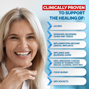 Hyaluronic Acid Oral Gel for Mouth & Gum Discomfort (20Ml), - Suppviv