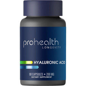 Hyaluronic Acid Supplement, 200Mg, 90 Capsules | Cellular Hydration, Joint Health | - Suppviv