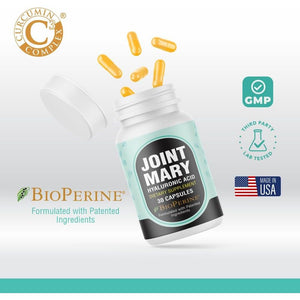 Hyaluronic Acid Supplement– Advanced Joint Support 30 Capsules - Suppviv