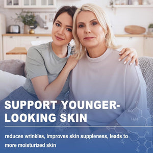 Hyaluronic Acid Supplements - Advanced Skin Hydration & Joint Support 250 Mg 60 Vegan Capsules - Suppviv