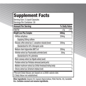 Hydroxycut Advanced - 60 Rapid - Release Liquid Capsules - Thermogenic Calorie Burn, Maximize Energy - Suppviv