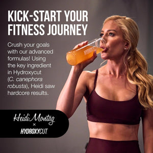 Hydroxycut Drink Mix, Lemonade - Boost Metabolism, Burn Calories, Increase Energy (21 Packets) - Suppviv