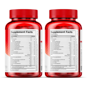 Hydroxycut Gummies (Pack of 2) - 99% Caffeine Free - Metabolize Carbs, Proteins & Fats - Suppviv