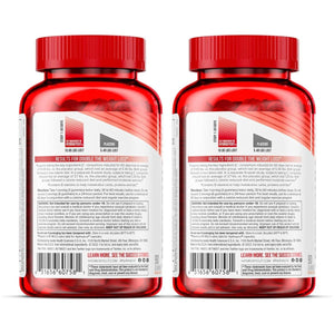 Hydroxycut Gummies (Pack of 2) - 99% Caffeine Free - Metabolize Carbs, Proteins & Fats - Suppviv