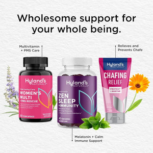 Hyland'S Rest & Fortify Zen Sleep Aid + Immune Support - 42 Vegan Gummies - Suppviv