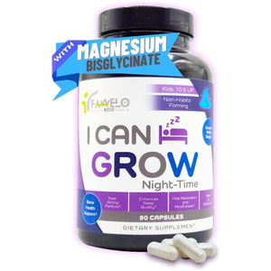I Can Grow Night Time Kids 10+ - Natural Sleep Aids for Adults & Teens - Suppviv