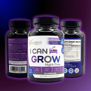 I Can Grow Night Time Kids 10+ - Natural Sleep Aids for Adults & Teens - Suppviv