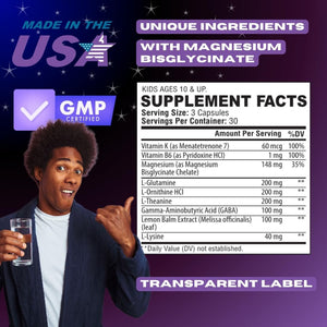 I Can Grow Night Time Kids 10+ - Natural Sleep Aids for Adults & Teens - Suppviv