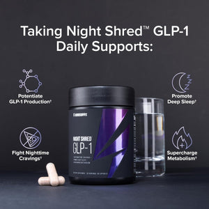 Innosupps Night Shred GLP - 1, Rapidly Boost GLP - 1 Production Naturally While Achieving the Deepest Sleep Imaginable - Suppviv
