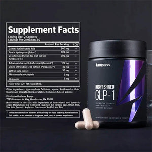 Innosupps Night Shred GLP - 1, Rapidly Boost GLP - 1 Production Naturally While Achieving the Deepest Sleep Imaginable - Suppviv
