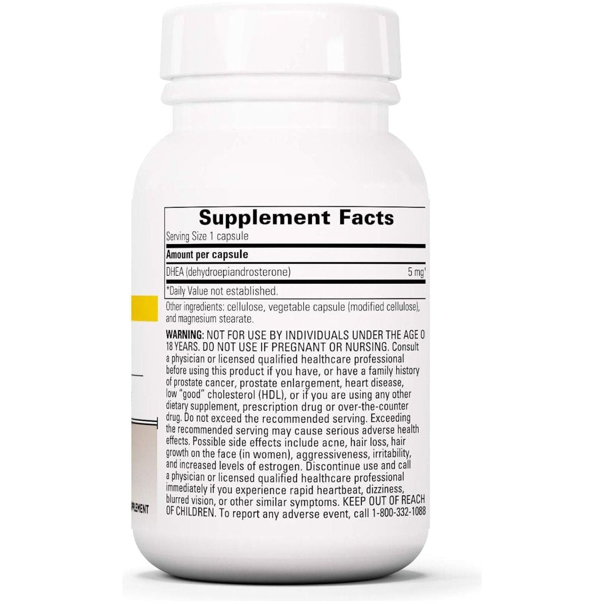 Integrative Therapeutics DHEA - 5 - Gluten Free - Dairy Free - Vegan - 60 Capsules - Suppviv