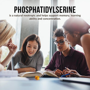 Intelligent Labs Phosphatidylserine Supplement 100Mg | 90 High Strength Phosphatidylserine Capsules - Suppviv