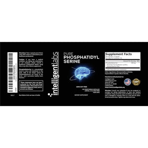 Intelligent Labs Phosphatidylserine Supplement 100Mg | 90 High Strength Phosphatidylserine Capsules - Suppviv