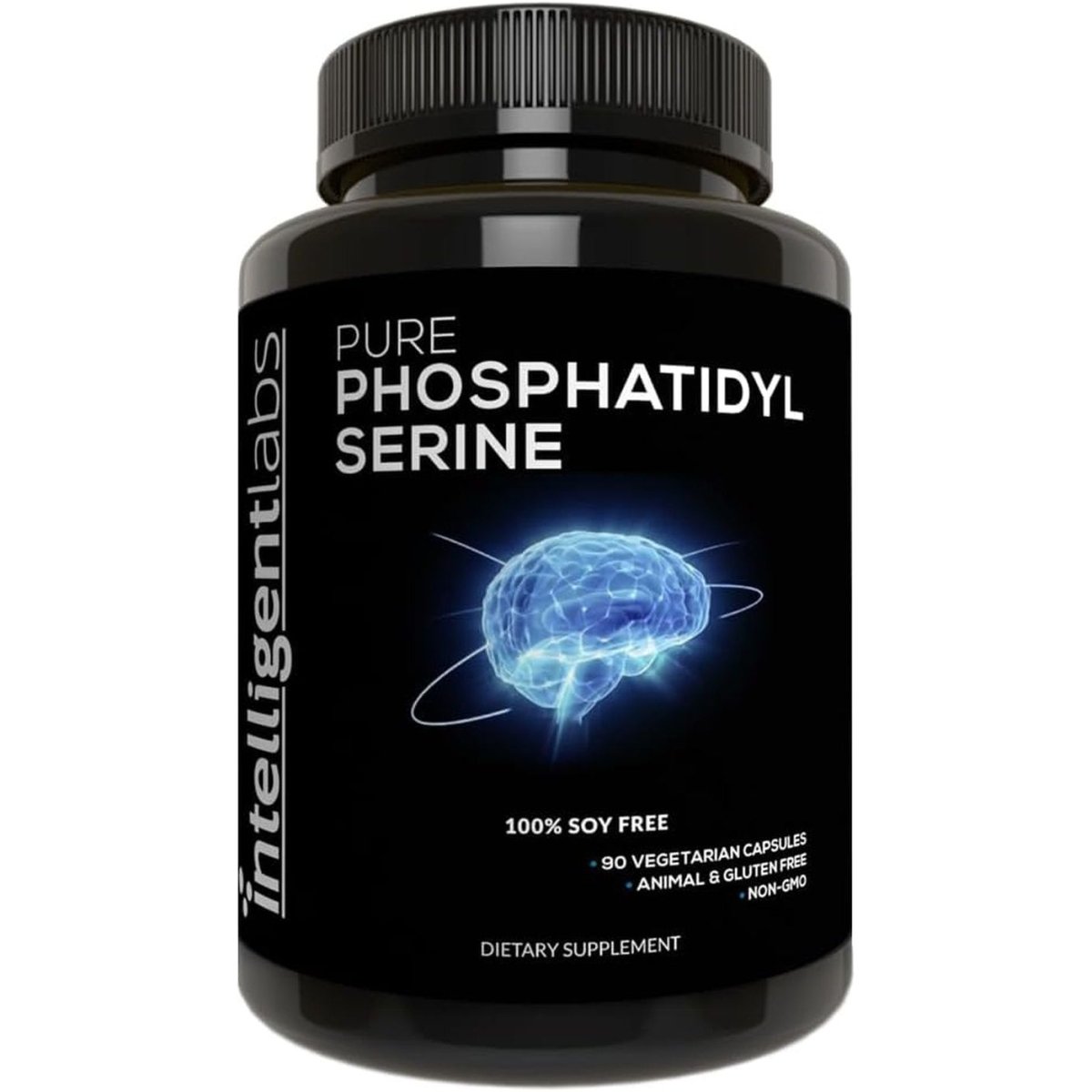 Intelligent Labs Phosphatidylserine Supplement 100Mg | 90 High Strength Phosphatidylserine Capsules - Suppviv