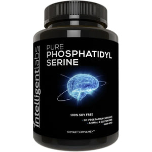 Intelligent Labs Phosphatidylserine Supplement 100Mg | 90 High Strength Phosphatidylserine Capsules - Suppviv