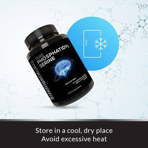 Intelligent Labs Phosphatidylserine Supplement 100Mg | 90 High Strength Phosphatidylserine Capsules - Suppviv