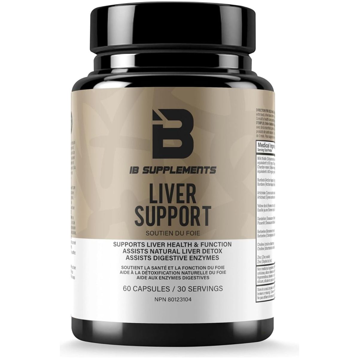 Iron Brothers Supplements Liver Cleanse Detox & Repair Supplement - 60 Capsules - Suppviv