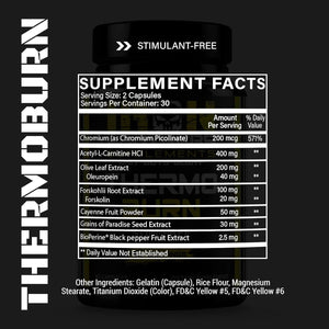 Iron Brothers Supplements Stimulant Free Fat Burners for Women and Men - 30 Day Supply - Suppviv