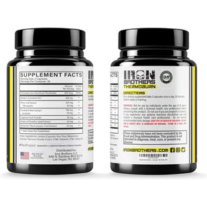 Iron Brothers Supplements Stimulant Free Fat Burners for Women and Men - 30 Day Supply - Suppviv