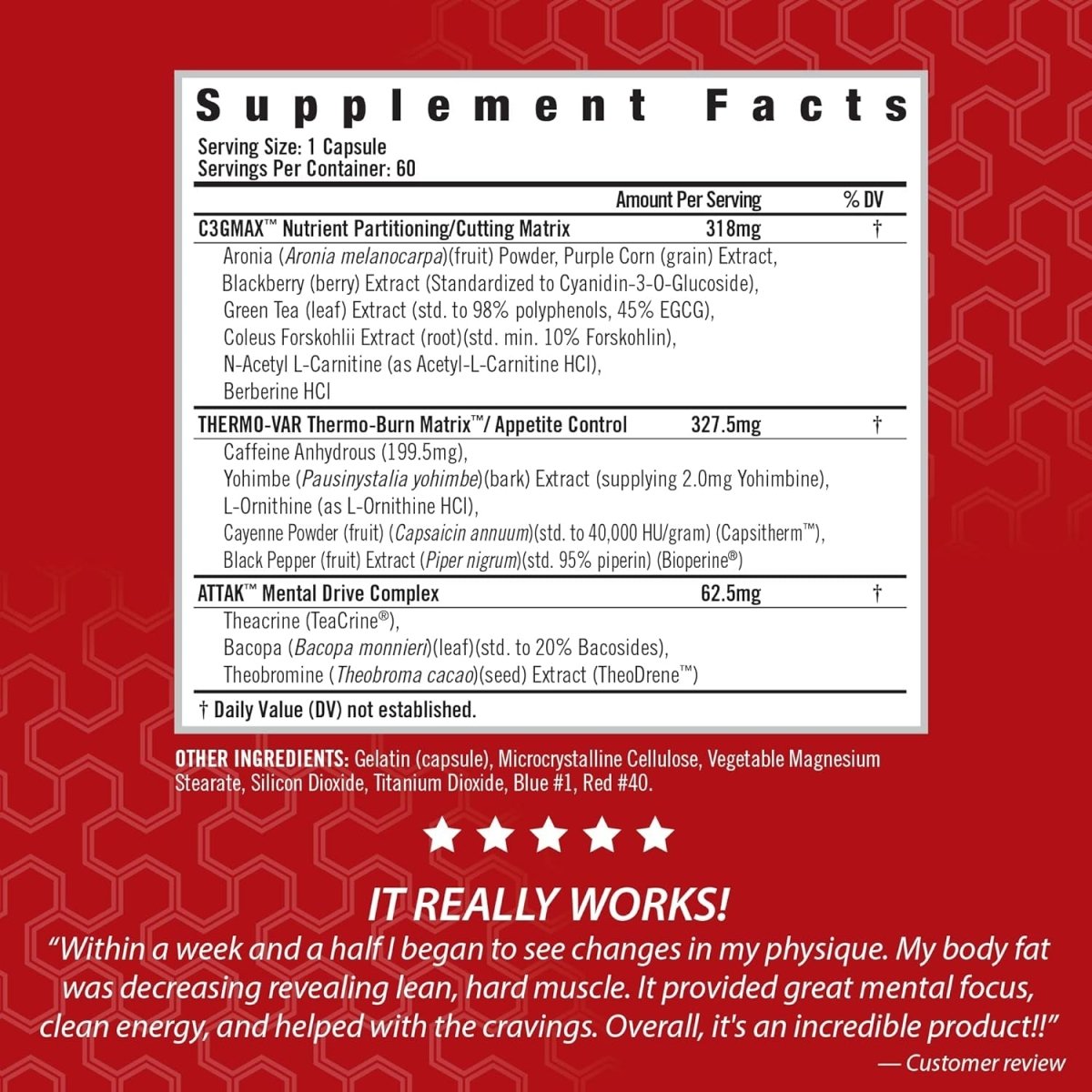 Isatori Lipo - Drex Fat Loss Thermogenic Formula - for Men and Women - 60 Capsules - Suppviv