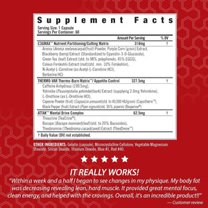 Isatori Lipo - Drex Fat Loss Thermogenic Formula - for Men and Women - 60 Capsules - Suppviv