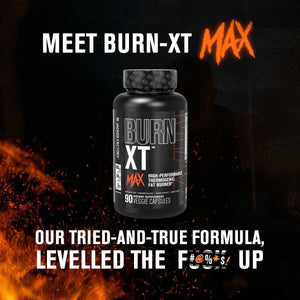 Jacked Factory Burn - Xt Max - High - Performance Thermogenic Fat Burner & Appetite Suppressant 90 Capsules - Suppviv