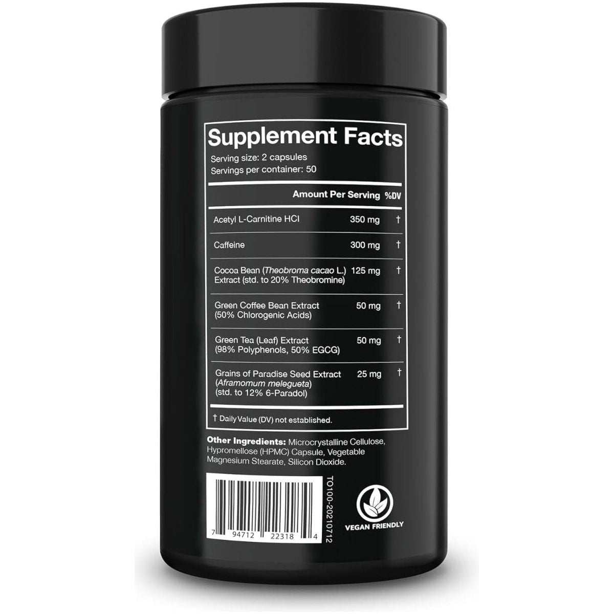 JNX SPORTS the Omen! Thermogenic Fat Burner – for Men & Women 100 Capsules - Suppviv