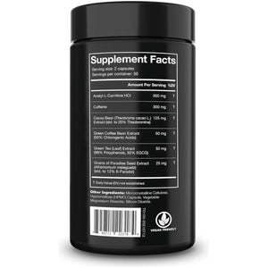 JNX SPORTS the Omen! Thermogenic Fat Burner – for Men & Women 100 Capsules - Suppviv