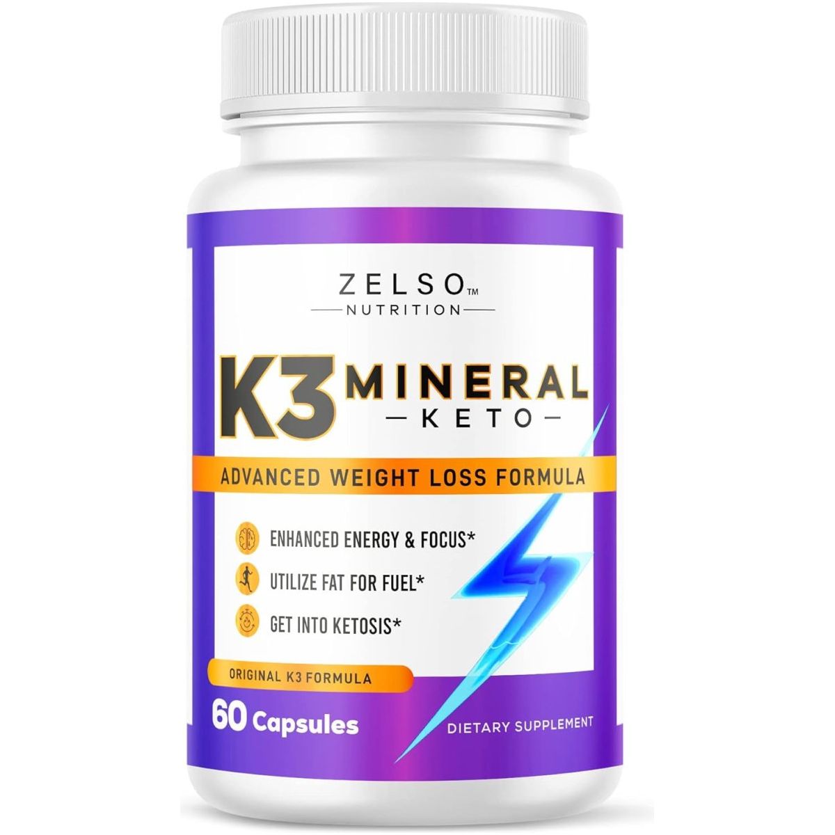 K3 Mineral Weight Loss Pills - K3 Salt Mineral, Vitamin + K3 Capsules Supplement for Weight Loss - Suppviv