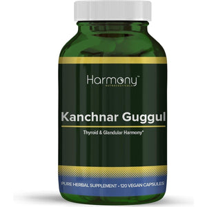 Kanchnar Guggul – Thyroid & Glandular Harmony – 120 Vegan Capsules - Suppviv