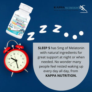 KAPPA NUTRITION Sleep 5Mg of Melatonin, 60 - Day Supply - Suppviv