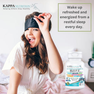KAPPA NUTRITION Sleep 5Mg of Melatonin, 60 - Day Supply - Suppviv