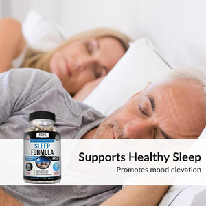 Kaya Naturals - Sleep Support Formula with Melatonin 60 Capsules - Suppviv