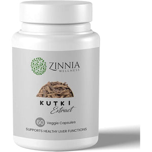 KEYLAS Kutki Extract for Healthy Liver Function - 60 Veggie Capsules - Suppviv