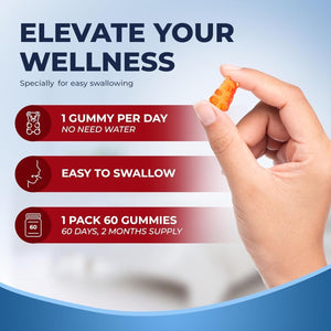 L Tryptophan 1000Mg Gummies – Chewable Supplement 60 Vegan Gummy - Suppviv